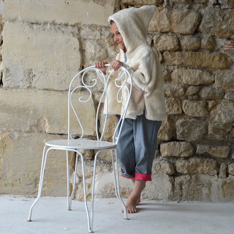 poncho fille evolutif reversible coton bio poncho fille evolutif reversible coton bio