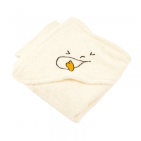 cape de bain coton bio 75x75 cm