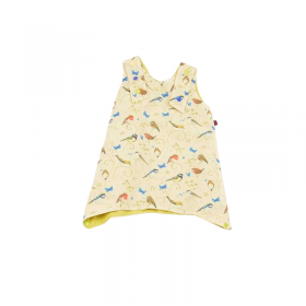 Robe réversible pour deux vêtements en un