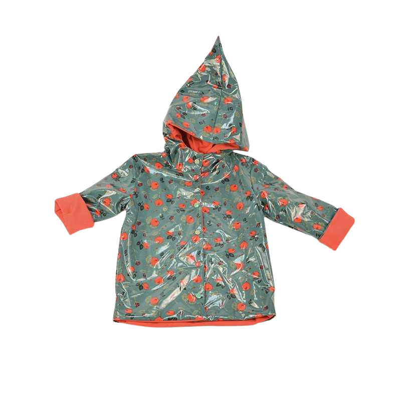 veste de pluie enfant coton bio confectionné en France veste de pluie enfant coton bio confectionné en France