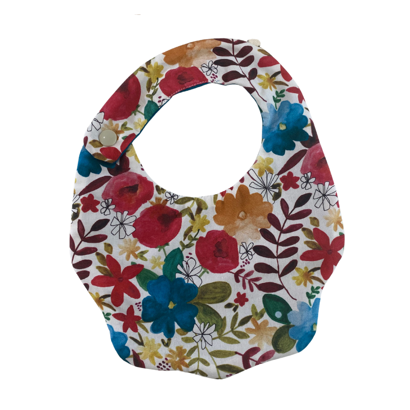 bavoir fleuri coton bio bavoir fleuri coton bio