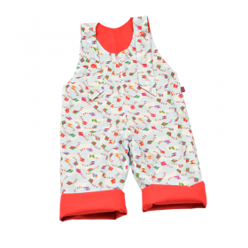 salopette en coton bio GOTS