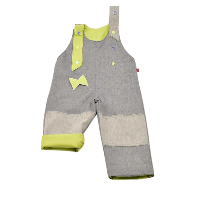salopette jean coton bio évolutive enfant vert salopette jean coton bio évolutive enfant vert