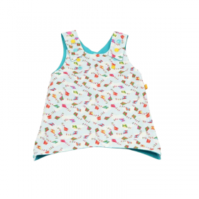 Robe pour les petites filles qui aiment les couleurs et la douceur