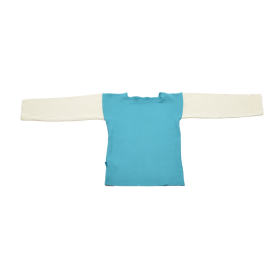t-shirt enfant turquoise