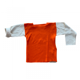 t-shirt enfant made in France orange Little Woude