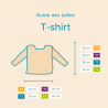 tailles t-shirt bio