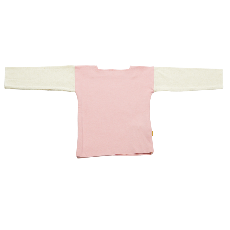 t-shirt bébé chanvre coton bio rose t-shirt bébé chanvre coton bio rose