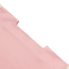 t-shirt coton bio rose