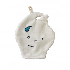 gant de toilette en coton bio pour enfant