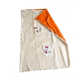 couverture bebe coton bio GOTS made in France