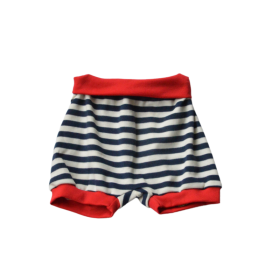 short enfant rayures made in france