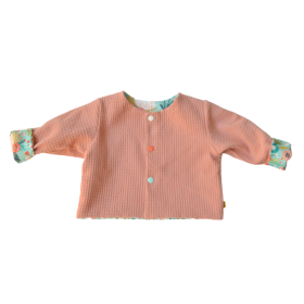 gilet rose enfant