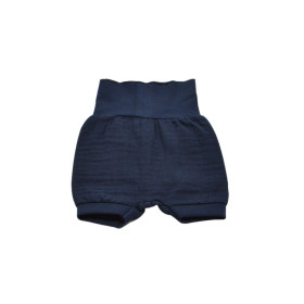 short enfant double gaze marine