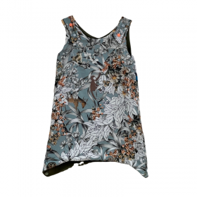 Robe à motif en coton bio