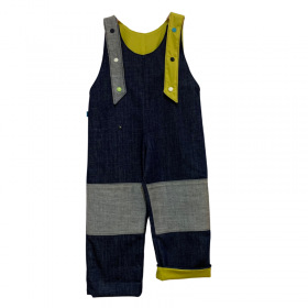 Gilet asymétrique coloré