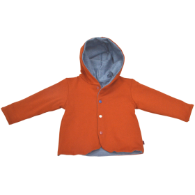 gilet à capuche rouge pour enfant