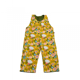 salopette enfant à fleurs