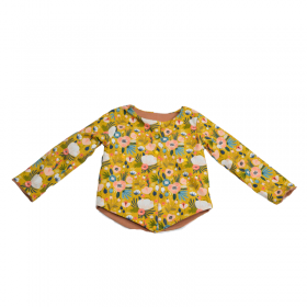 gilet asymétrique original enfant
