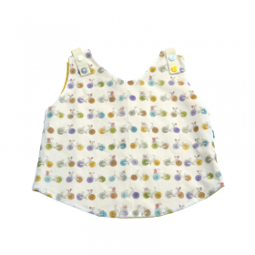 débardeur bébé motif vélo