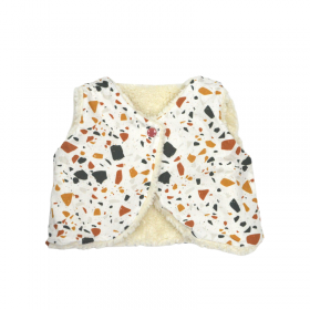 gilet enfant en coton bio unisexe