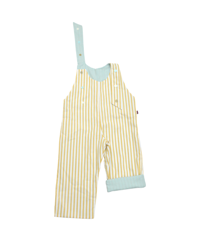 salopette enfant à rayures