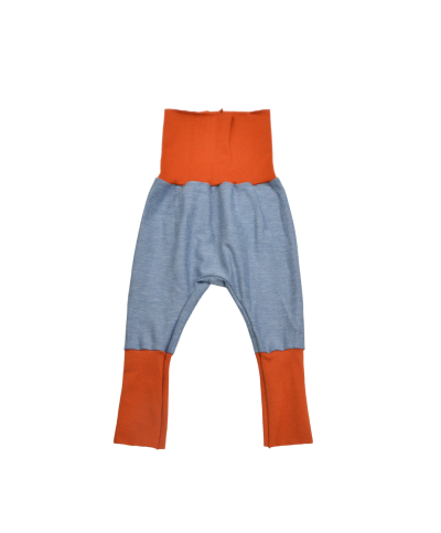 Un sarouel evolutif en jersey effet jean 100 coton bio GOTS