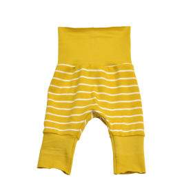 petit pantalon évolutif tendance moutarde