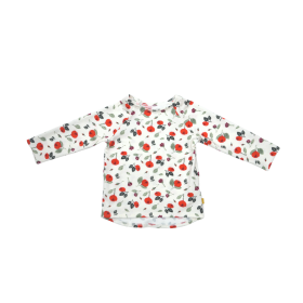 t-shirt manches longues pivoines