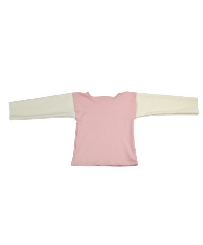 t-shirt bébé chanvre coton bio rose
