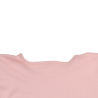 t-shirt coton bio rose