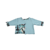 gilet bébé bleu