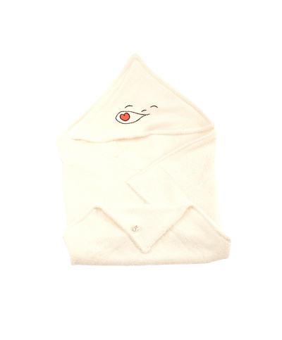 cape de bain coton bio bebe
