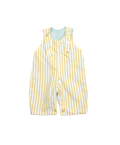 salopette bébé rayée