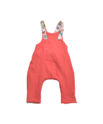 salopette petite fille rose