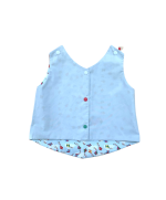 débardeur bleu pour bébé