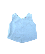 débardeur bébé coton bio et fait main