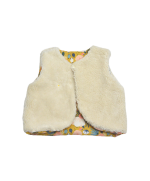 Gilet pour bébé en coton bio et made in france