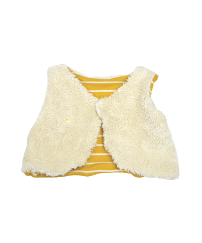 gilet nouveau né coton bio