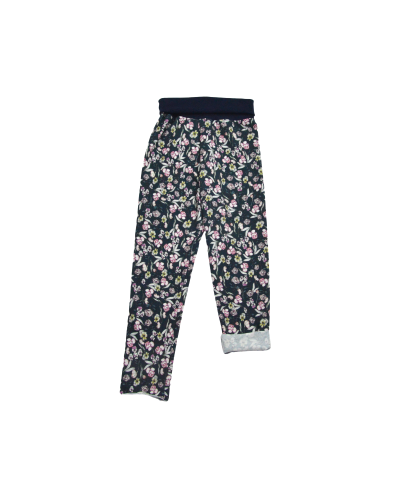 legging bebe confortable à fleurs