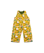 salopette enfant à fleurs