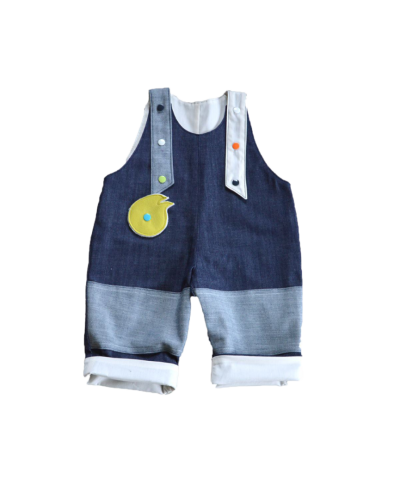 salopette jean enfant