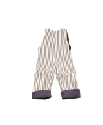 salopette tendance rayé bleu