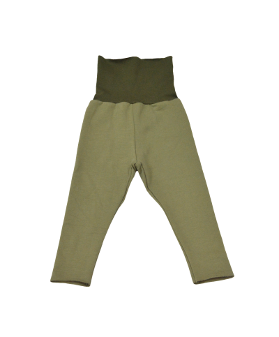 Legging kaki en coton bio
