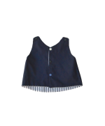 débardeur évolutif et réversible en coton bio