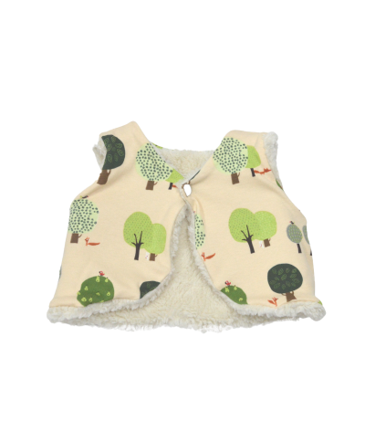 Gilet du berger arbres et renards