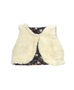 gilet enfant doux en coton bio fait main