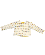 gilet motif velos en coton bio et fabriqu en France