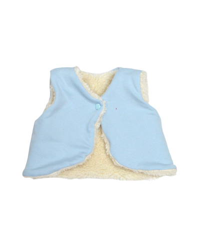 gilet du berger bleu