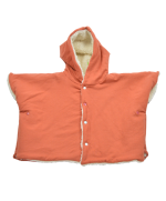 poncho polaire teddy enfant bio